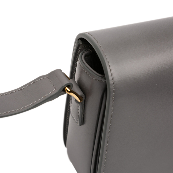 Pre-Loved Celine Classique Shiny Calfskin Triomphe Crossbody - Picture 9 of 11